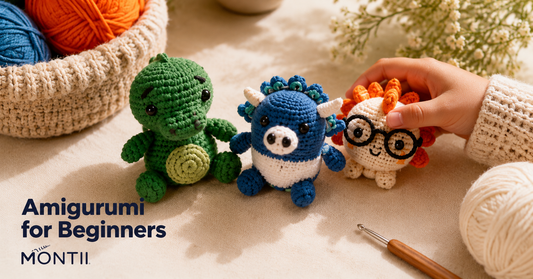 Amigurumi for beginners - MONTII crochet characters