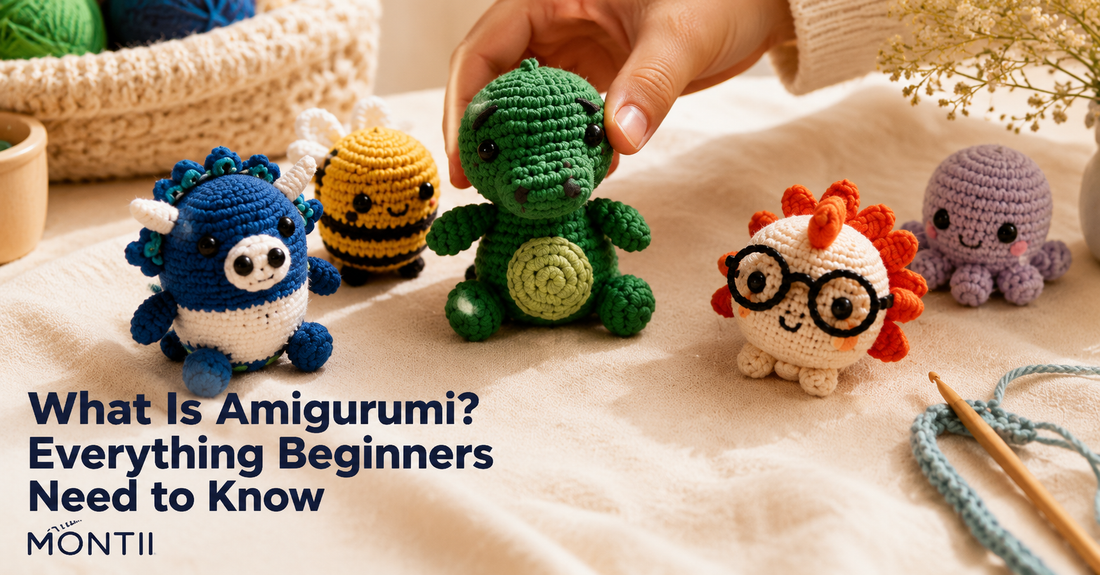 What is amigurumi - MONTII crochet characters