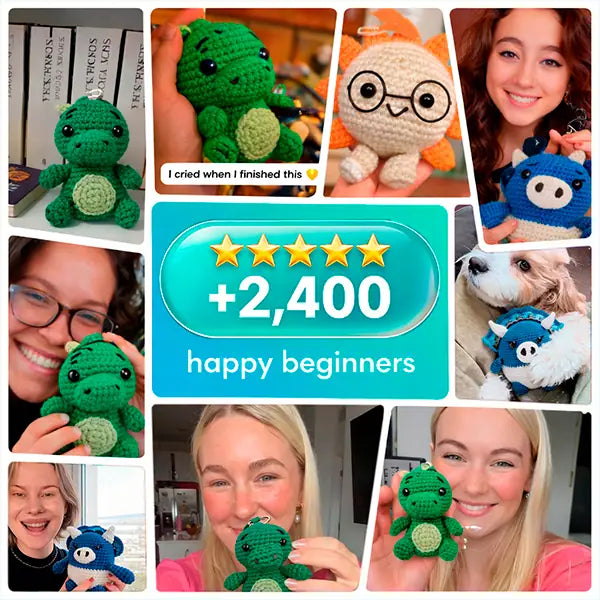 MONTII Crochet Kit — Finish in Under 60 Min of Tutorials.