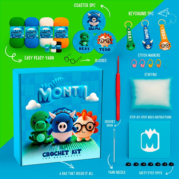 MONTII Crochet Kit — It Wasn't You. It Was the Wrong Kit.