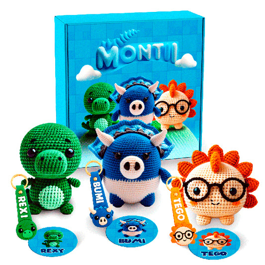 MONTII Crochet Kit — Finish in Under 60 Min of Tutorials.
