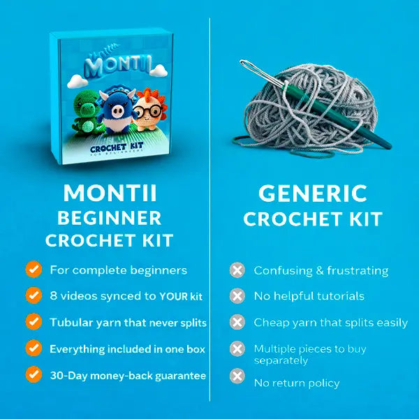 MONTII Crochet Kit — It Wasn't You. It Was the Wrong Kit.